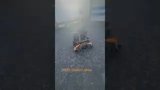 Lightweight Mobility & Seating DIETZ SANGO with off road wheels
