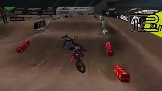 250 HOT LAP at SLC [50.626] 2024 ARL SX Round 17 | Mx Bikes