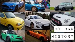 My car history 12 cars over 15 years Seicento Sporting Mini GT86 Mustang GT JCW Cooper S Qashqai