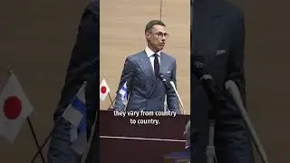 Президент Александр Стубб в UTokyo: о будущем мирового порядка #eudebates #stubb #finland #japan