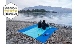 Wekapo Sand Free Beach Blanket, 10'X 9',Quick Drying and Lightweight &ndash; 5 Star Review