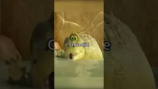 Crocodile saves child from falling into water #anime