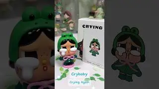 Crybaby Crying Again #crybaby #arttoy #popmart #blindbox #unboxing #frog #toyreviews #shots