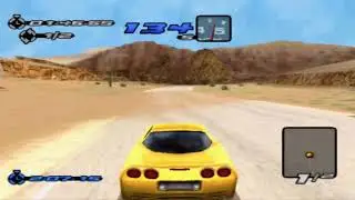 Need for Speed III: Hot Pursuit Corvette PS1 Gameplay HD (ePSXe)