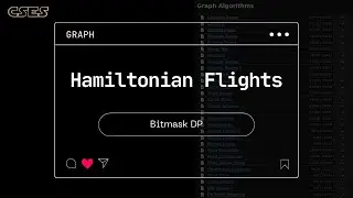 CSES Hamiltonian Flights | Bitmask DP Explained Step-by-Step | Dynamic Programming on Graphs