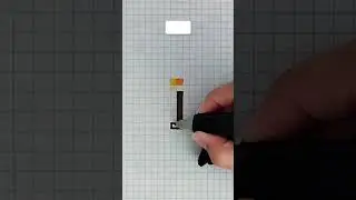Pintando una ANTORCHA de MINECRAFT en pixel art #art #pixelart #minecraft