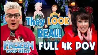 Frozen Ever After Reopens with NEW FACES! FULL RIDE POV! ❄️😲 #DisneyWorld #Epcot #Frozen