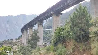 Udhampur Srinagar Baramulla Railway Link | USBRL project status | Chenab bridge latest video chenab