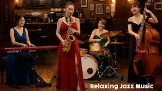 4K Cozy Coffee Jazz ☕ Relaxing Instrumental Jazz | Light Moves Gently