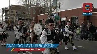Clan Gordon Pipe Band - Daffodil Parade 2023