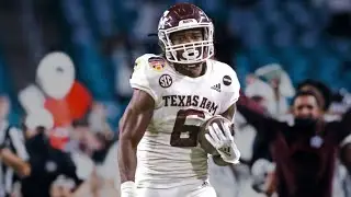 Devon Achane Full College Highlights || Fastest RB in the country💨|| HD