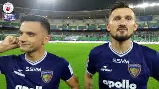 Chennaiyin FC's Andre Schembri & Nerijus Valskis After Team's First Win In The Hero ISL 2019-20