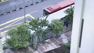 Singapore HDB window view