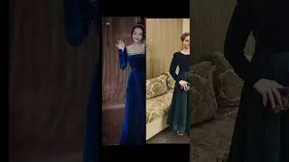 Beautiful one colour velvet dresses