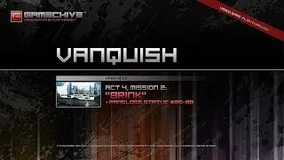 Vanquish (PS3) Gamechive (Act 4, Mission 2: Brink, PS 85-88 / Buzzard & Argus Boss Fight) [Hard]