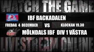 H1: IBF Backadalen - M&ouml;lndals IBF