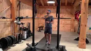 Tutorial - Barbell Front Rack - Two Finger Clean Grip Setup
