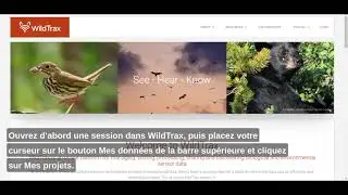 Creating a Project in WildTrax