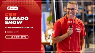 CBN SÁBADO SHOW COM CRISTIAN DELOSANTOS | ROBERTO ALVES ENTREVISTA ANDRÉ GAIDIZINSKI | 10/01/2026