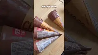 Mini Chocolate Cone only ₹10 |Kwality Walls Ice Cream #shorts #asmr #icecream