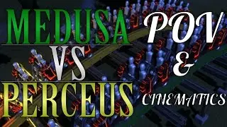 Planet Coaster | Medusa & Perceus RMC Dueling Coasters POV & Cinema