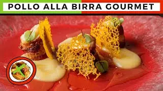 Pollo alla birra e miele gourmet * ricetta in padella facile e veloce*