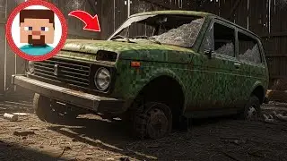 POV ASMR Unbelievable Restoration | Old Garage Herobrine Minecraft SUV Rebuild