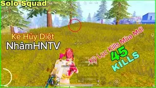 PUBG Mobile | SOLO SQUAD Cực Cháy - Kỷ Lục Kills Mùa Mới - Càn Quét Sạch Bản Đồ LiVik | NhâmHNTV