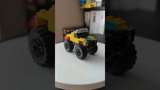 LEGO Monster Truck speed build #lego #monstertruck #legos #speedbuild #thebrickguide #truck #toys