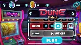 Tiny Robots Portal Escape. Dune Patrol. Master. Levels 21-25. Walkthrough.