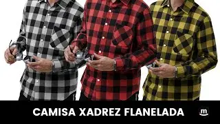 Camisa Xadrez Flanelada Masculina direto da fabrica   MCLUBE