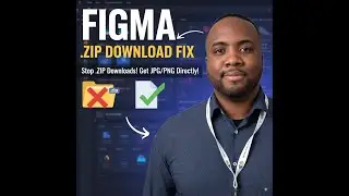 How to Fix Figma Downloading .ZIP Files | Export Images Correctly in Figma