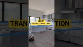$250K Kitchen Transformation Before &rarr; After 🤯 #shorts