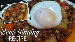 GROUND BEEF RECIPE | Giniling na Baka Recipe | Easy Recipe | Lutong Pinoy