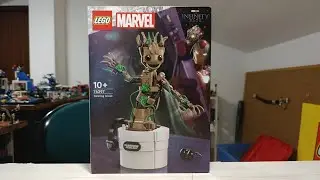 LEGO MARVEL SUPER HEROES 76297 Dancing Groot Review! (2024)