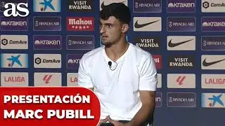 PRESENTACIÓN de MARC PUBILL como NUEVO FICHAJE del ATLÉTICO de MADRID