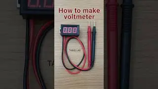 Making Voltmeter At Home