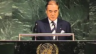 Speech by Prime Minister Nakasone at the 40th UN General Asssembly (1985)