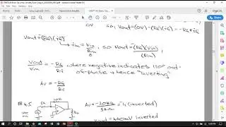 Basic Op Amp Circuits lecture two of three