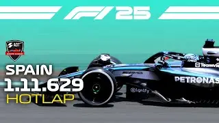 F1 25: SPAIN Esports Hotlap + Track Guide 🔊 (1:11.629) &ndash; Daniele Haddad #f125  #f125hotlap