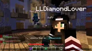 MINECRAFT MURDER GAMEPLAY | PARTY ZONE SERVER | SALLY, CHAD and DOLLASTIC