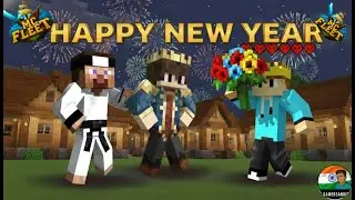 Celebrating New Year In Mcfleet Server | DAY 13 | GAMERSANDIP PLAYZ I@NotVeeru  @GamerFleet