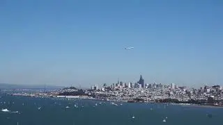 San Francisco Fleet week 2017 Golden Gate Bridge
