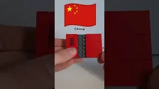 Lego China flag  #lego