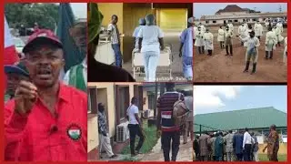 PATIENTS, DOCTORS, NURSES CHASED OUT OF HOSPITAL BY ANGRY NLC MEMBERS