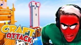 Es reicht ENDG&Uuml;LTIG! Petrit baut Turm auf meinem HAUS! Ich raste KOMPLETT aus! Craft Attack 5