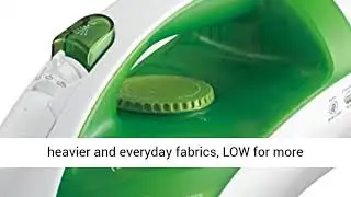 Hamilton Beach Steam Iron & Vertical Steamer for Clothes with Scratch Resistant Durathon Soleplate
