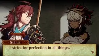 Fire Emblem Fates: Birthright - Rinkah & Subaki Support Conversations