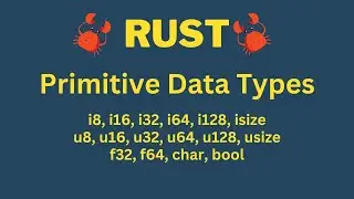 Rust 🦀: Primitive | Scalar Data Types,  Bits and Bytes