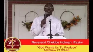 God Wants Us To Produce